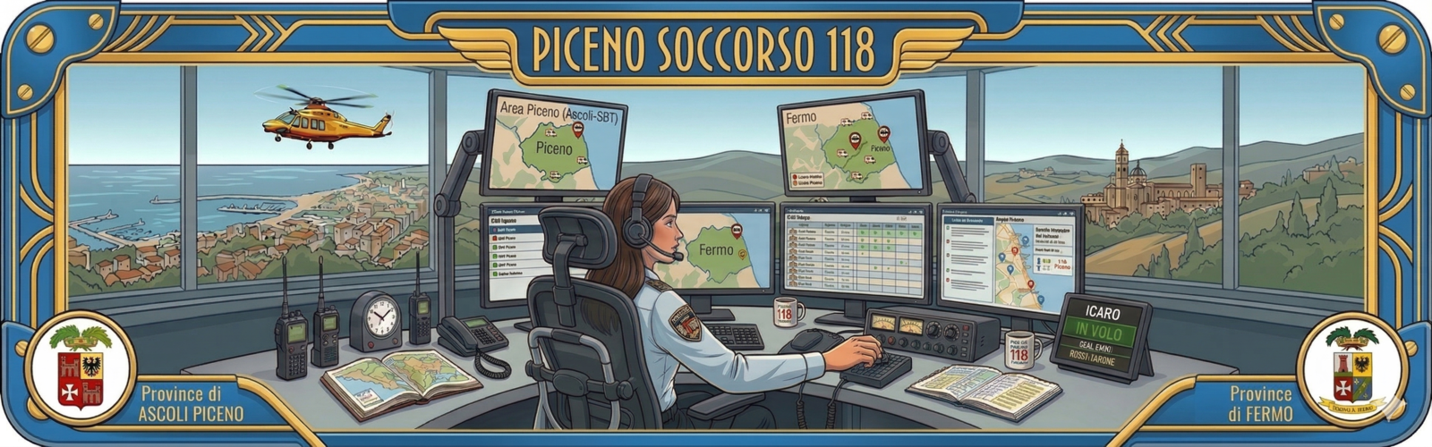 Rettungsleitstelle C.O. 118 Piceno Soccorso