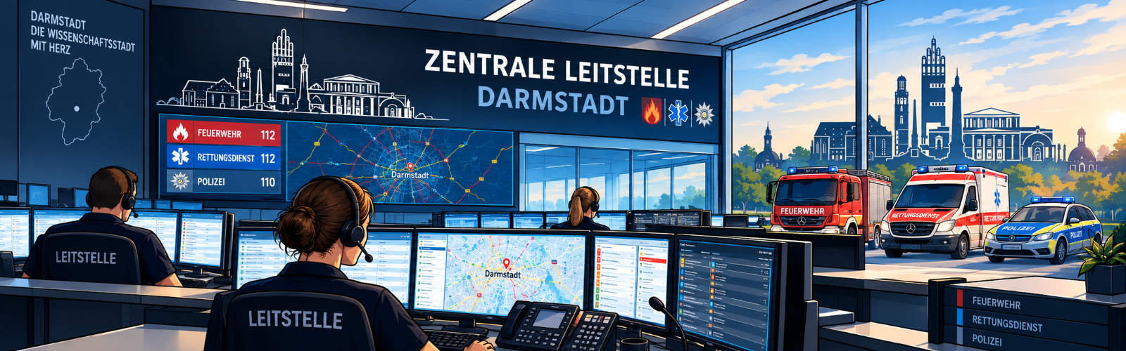 Zentrale Leitstelle Darmstadt