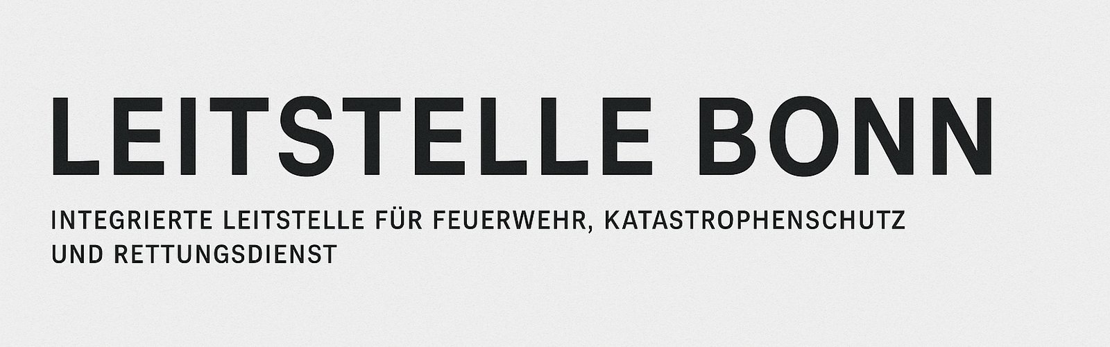 Rettungs- und Feuerwehrleitstelle Bonn